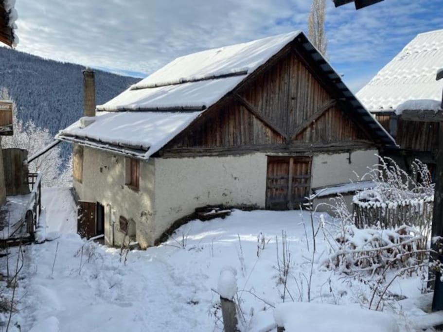 Chalet Avec Vue Sur Le Fort De Chateau Queyras Εξωτερικό φωτογραφία